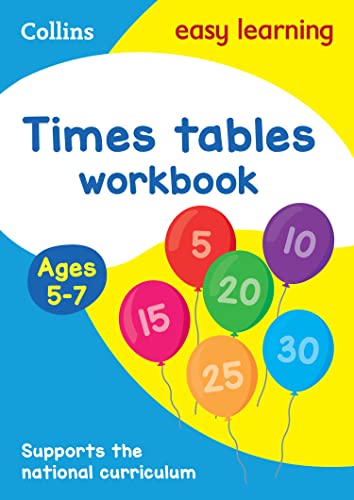 Times Tables Workbook Ages 5-7: Ideal for home learning... - Maison & Cuisine en promo à 2.00€