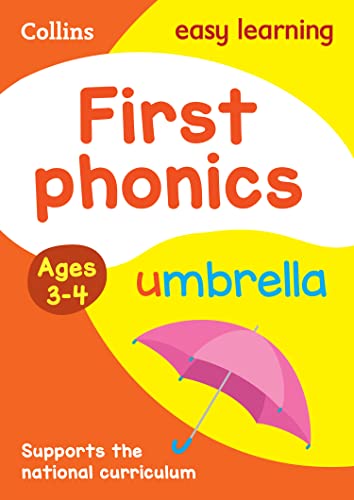 First Phonics Ages 3-4: Ideal for home learning (Collins... - Amazon Espagne à 4.90€