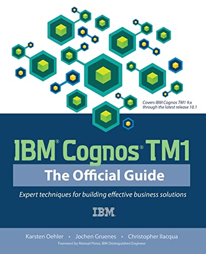 IBM Cognos TM1 The Official Guide - Amazon Italie à 26.97€