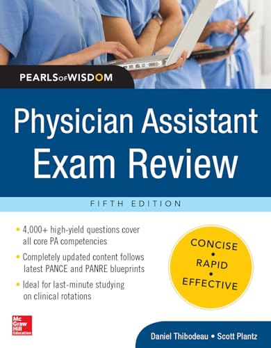 Physician Assistant Exam Review, Pearls of Wisdom: 5 - Amazon Royaume-Uni à 24.50€