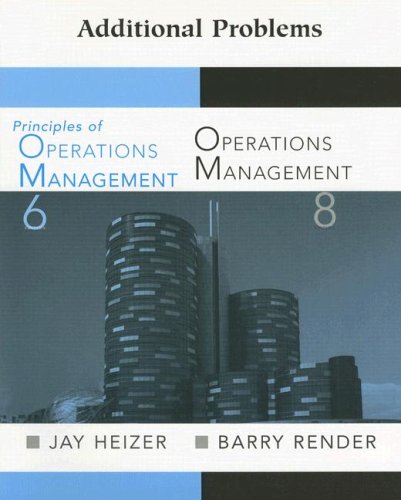 Additional Problems (OM and POM) - Livres & eBooks en promo à 19.57€