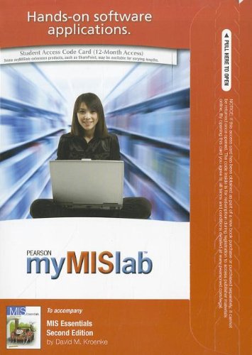 MyLab MIS with Pearson eText -- Access Card -- for MIS... - Auto & Motorcycle Amazon Germany à 37.37€