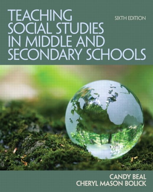Teaching Social Studies in Middle and Secondary Schools - Livres & eBooks Amazon Allemagne à 69.05€