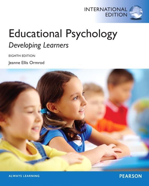 Educational Psychology: Developing Learners: International... - Pet Supplies Amazon UK à 82.96€