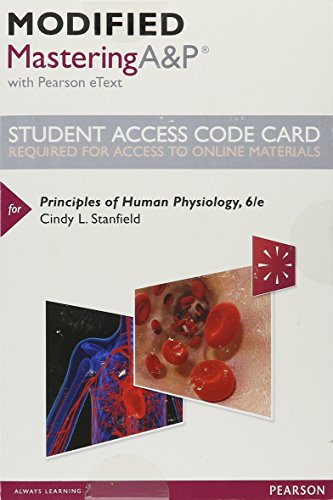 Principles of Human Physiology Access Card - Auto & Moto Amazon Allemagne à 93.70€