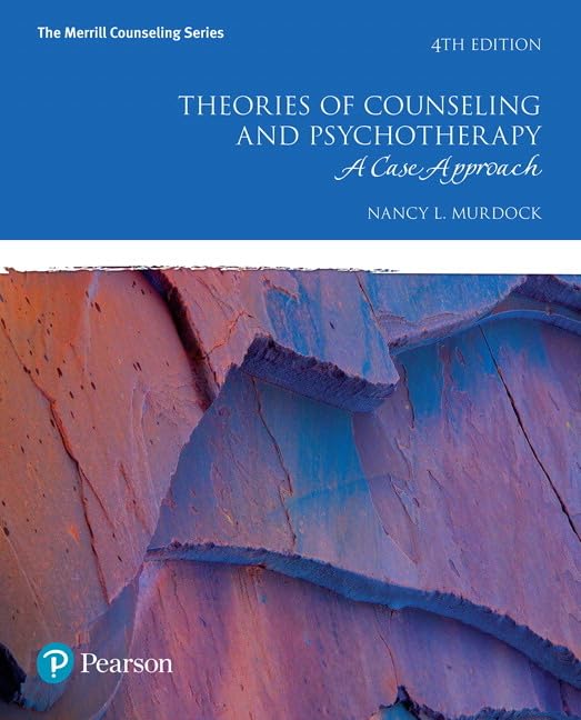 Theories of Counseling and Psychotherapy: A Case Approach - Livres & eBooks Amazon Italie à 196.37€