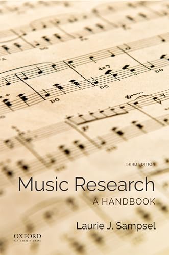 Music Research : A Handbook en promo sur Amazon