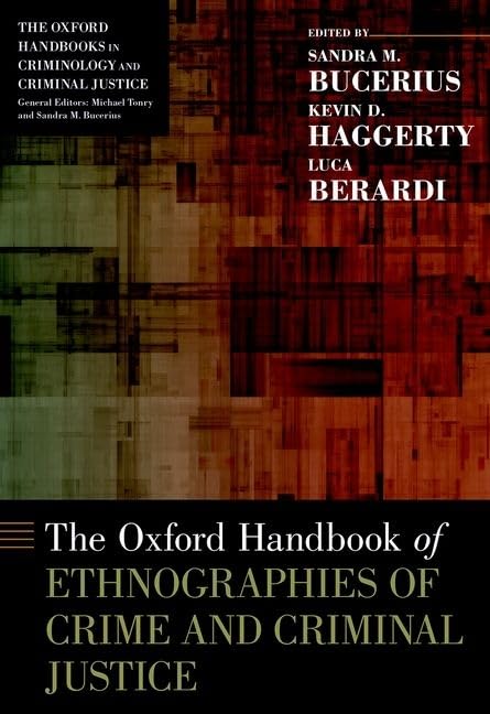 The Oxford Handbook of Ethnographies of Crime and Criminal... - Auto & Motorcycle Amazon Spain à 68.92€