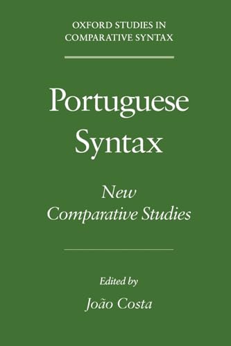 Portuguese Syntax: New Comparative Studies