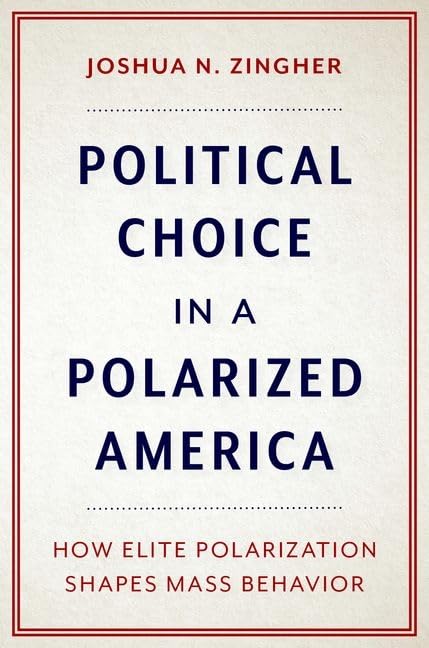 Political Choice in a Polarized America: How Elite... - Home & Kitchen Amazon Italy à 10.17€