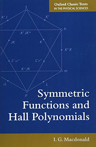 Symmetric Functions and Hall Polynomials (Oxford Classic... - Bricolage & Outils Amazon Italie à 23.55€