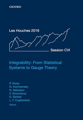 Integrability: From Statistical Systems to Gauge Theory:... - Réduction -74% à 13.19€