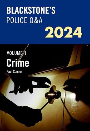 Blackstone's Police Q&A's 2024 Volume 1: Crime - Auto & Moto Amazon Royaume-Uni à 14.41€