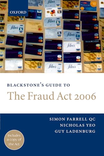 Blackstone's Guide to the Fraud Act 2006 - Amazon Espagne à 13.49€