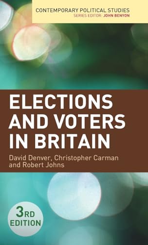 Elections and Voters in Britain - Amazon Italie à 54.66€