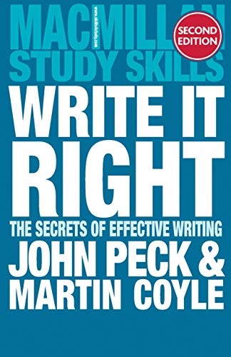 Write it Right: The Secrets of Effective Writing: 24... - Sports & Fitness Amazon Royaume-Uni à 8.00€