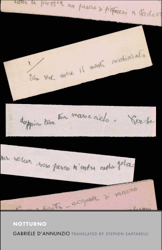 Notturno (Margellos World Republic of Letters) - Nouvelle promo Amazon à 29.50€