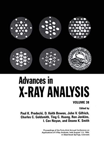 Advances in X-Ray Analysis: Volume 38 - Livres & eBooks en promo à 57.46€