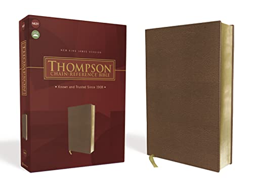 NKJV, Thompson Chain-Reference Bible, Leathersoft, Brown... - Sports & Fitness Amazon Allemagne à 20.15€