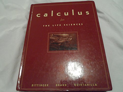 Calculus for the Life Sciences - DIY & Tools Amazon UK à 107.59€