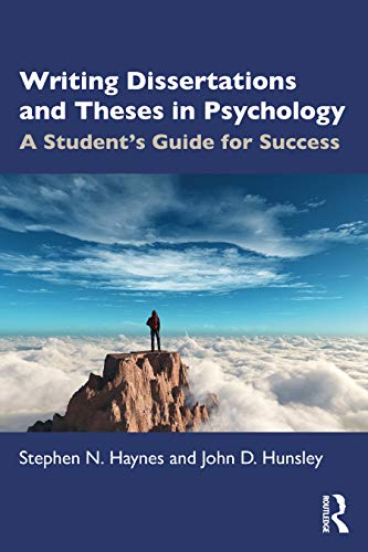Writing Dissertations and Theses in Psychology: A Student’s... - Amazon Italie à 8.96€