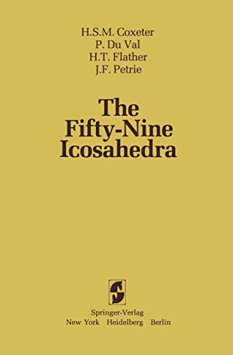 The Fifty-Nine Icosahedra (Lecture Notes in Statistics) - Amazon Allemagne à 22.99€