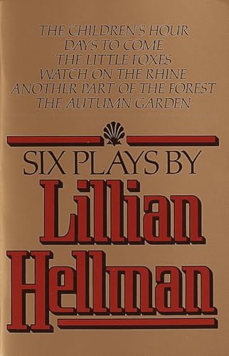 Six Plays by Lillian Hellman en promo sur Amazon