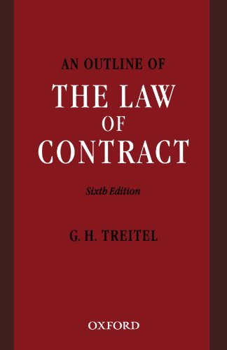 An Outline Of The Law Of Contract - Nouvelle promo Amazon à 14.00€