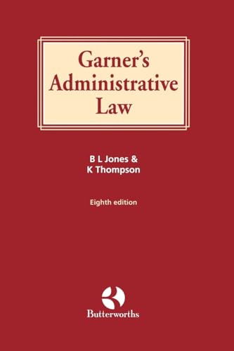Garner's Administrative Law - Livres & eBooks en promo à 21.75€
