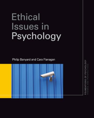 Ethical Issues in Psychology (Foundations of Psychology) - Beauté & Parfums Amazon Royaume-Uni à 10.00€