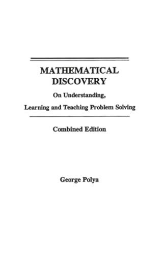 Mathematical Discovery on Understanding, Learning and... - Bricolage & Outils Amazon Italie à 148.23€