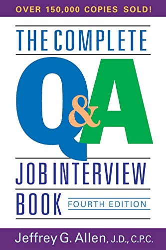 The Complete Q&A Job Interview Book, 4th Edition - Amazon Allemagne à 6.06€