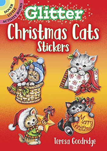 Glitter Christmas Cats Stickers (Little Activity Books) - Animalerie Amazon Espagne à 1.59€