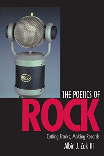 The Poetics of Rock: Cutting Tracks, Making Records - Amazon Allemagne à 10.23€