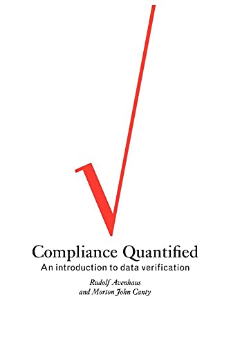 Compliance Quantified: An Introduction to Data Verification - Nouvelle promo Amazon à 12.96€