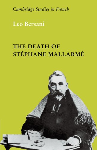 The Death of Stephane Mallarme (Cambridge Studies in French) - Livres & eBooks Amazon Allemagne à 6.28€