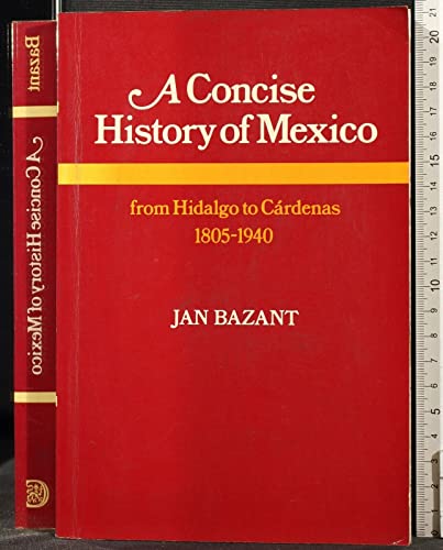 A Concise History of Mexico: From Hidalgo to Cardenas... - Auto & Moto Amazon Espagne à 11.12€