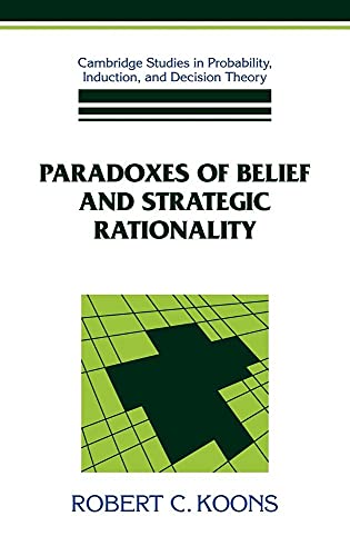 Paradoxes of Belief and Strategic Rationality (Cambridge... - Maison & Cuisine Amazon Allemagne à 6.99€
