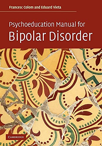 Psychoeducation Manual for Bipolar Disorder - Animalerie Amazon Italie à 10.36€