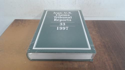 Iran-U.S. Claims Tribunal Reports: Volume 33 - Livres & eBooks Amazon Royaume-Uni à 12.41€