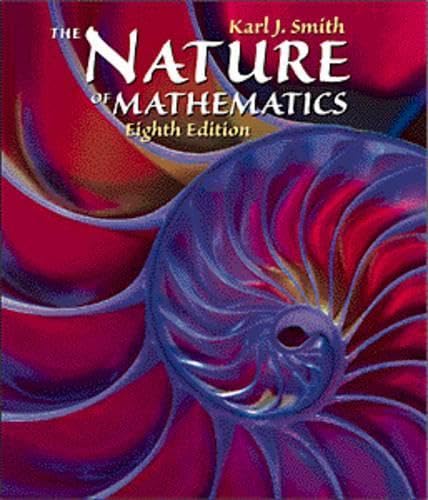 Nature of Mathematics - Amazon Espagne à 61.05€