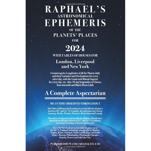 Raphael's Ephemeris 2024 - Livres & eBooks Amazon Allemagne à 4.39€
