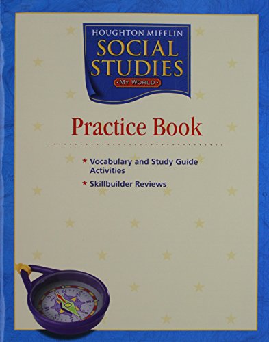 Houghton Mifflin Social Studies: Practice Book Level K My... - Bricolage & Outils Amazon Allemagne à 10.40€