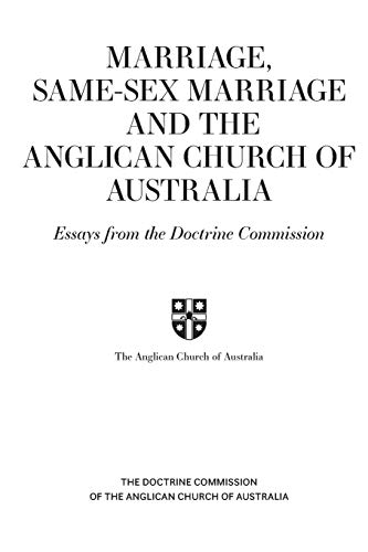Marriage, Same-sex Marriage and the Anglican Church of... - Amazon Italie à 13.47€