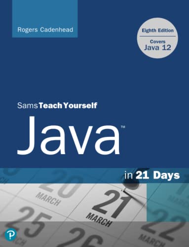 Sams Teach Yourself Java in 21 Days Eighth Edition - Amazon Royaume-Uni à 9.57€