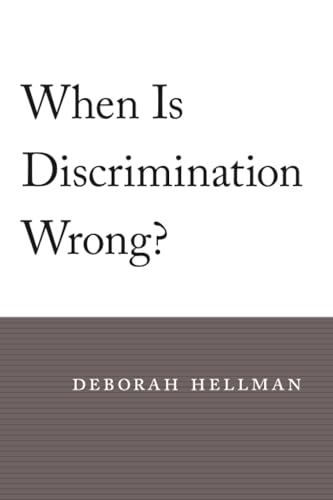 When Is Discrimination Wrong? en promo sur Amazon