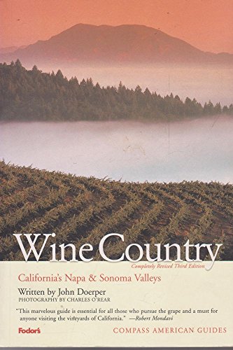 Fodor's Wine Country: California's Napa & Sonoma Valleys... - Livres & eBooks Amazon Italie à 17.00€