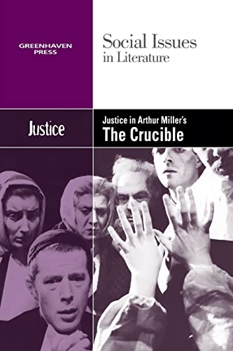 Justice in Arthur Miller's the Crucible (Social Issues in... - Maison & Cuisine Amazon Espagne à 47.95€