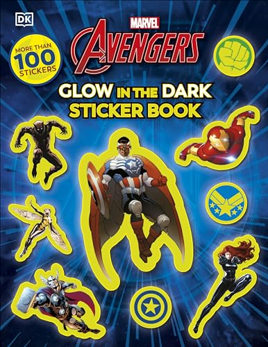 Marvel Avengers Glow in the Dark Sticker Book: With More... - Jouets & Jeux Amazon Royaume-Uni à 2.49€
