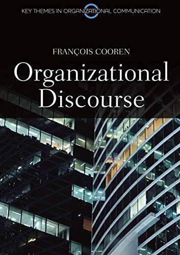 Organizational Discourse: Communication and Constitution - Bricolage & Outils Amazon Italie à 7.53€